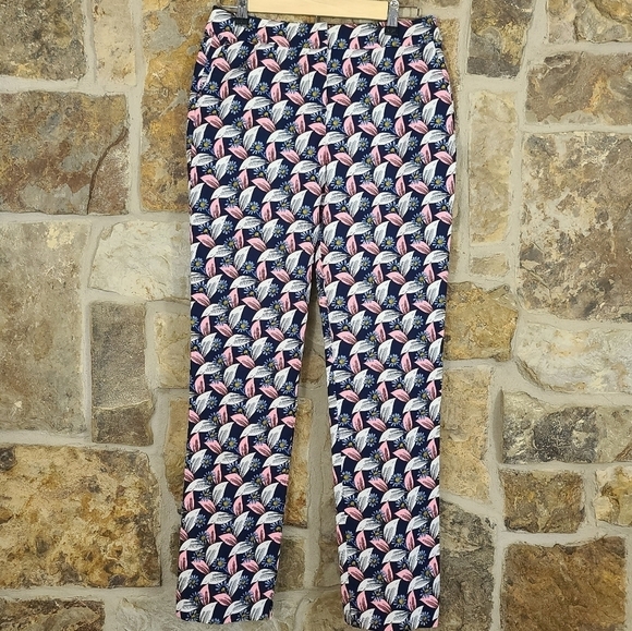 BODEN 6 Richmond Crop Ankle Floral Pants - Picture 2 of 6